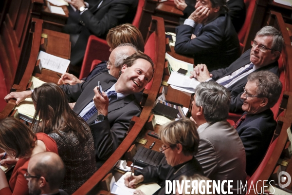 Manuel Valls à l Assemblée Nationale. Vote  du Pacte de Stabilité Budgétaire