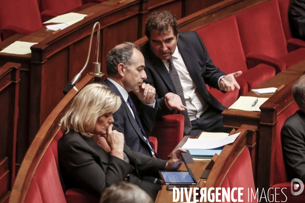 Manuel Valls à l Assemblée Nationale. Vote  du Pacte de Stabilité Budgétaire