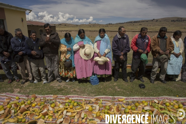 Cota Cota Baja Village Bolivien