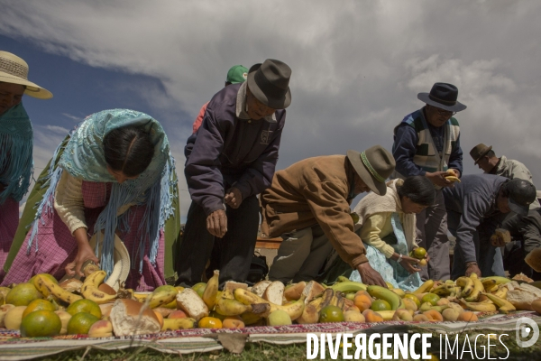 Cota Cota Baja Village Bolivien