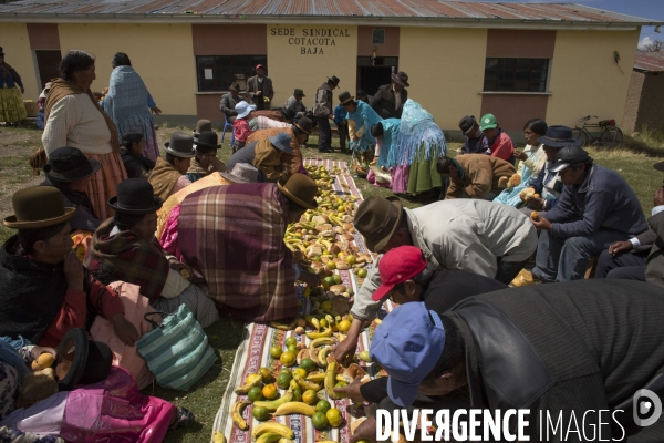 Cota Cota Baja Village Bolivien