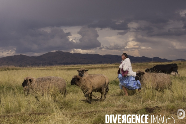Cota Cota Baja Village Bolivien