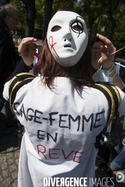 Manifestation des sages-femmes