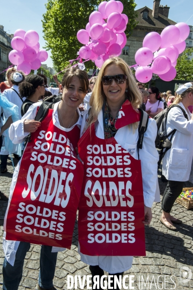 Manifestation des sages-femmes