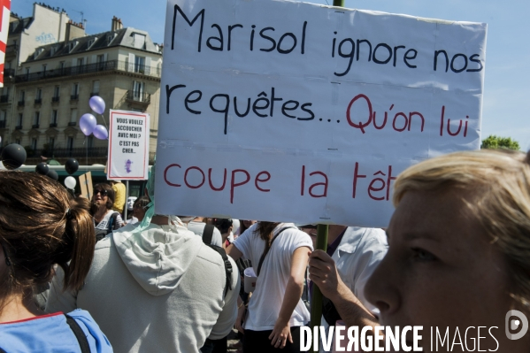 Manifestation des sages-femmes