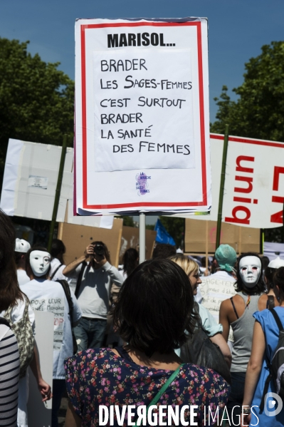 Manifestation des sages-femmes