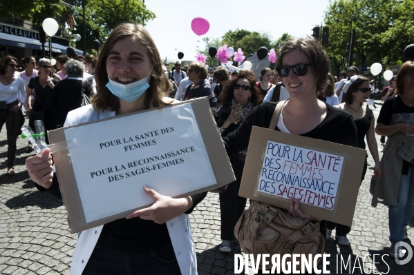 Manifestation des sages-femmes