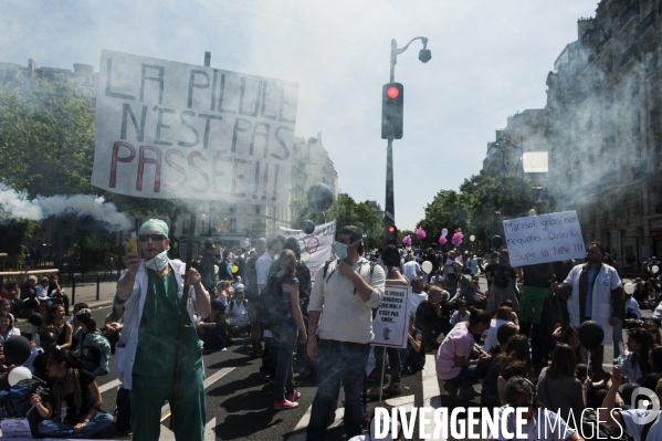 Manifestation des sages-femmes