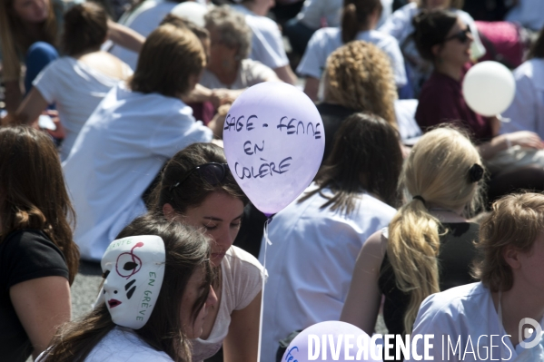 Manifestation des sages-femmes