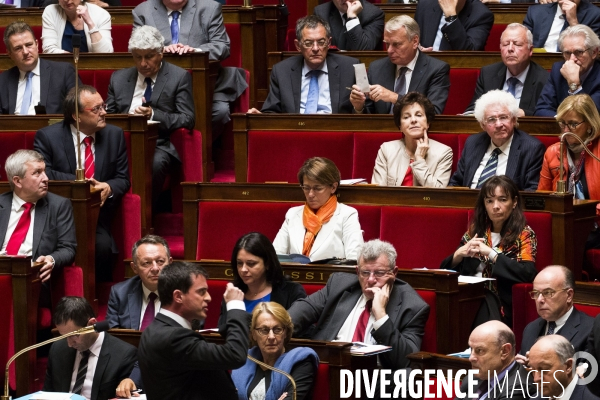 Assemblee nationale, questions au gouvernement