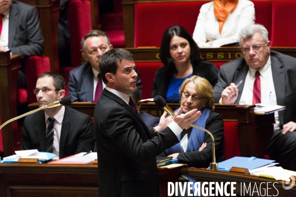 Assemblee nationale, questions au gouvernement