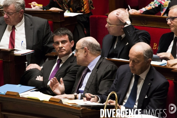 Assemblee nationale, questions au gouvernement