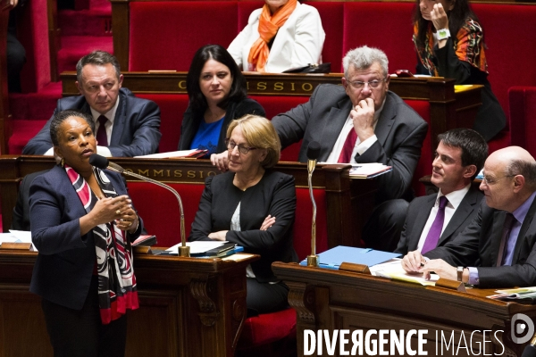 Assemblee nationale, questions au gouvernement