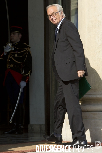 Conseil des ministres avec pour invité le ministre allemand des affaires étrangères Frank-Walter Steinmeier