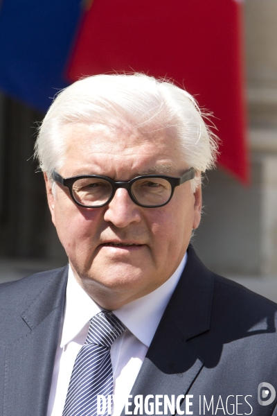 Conseil des ministres avec pour invité le ministre allemand des affaires étrangères Frank-Walter Steinmeier