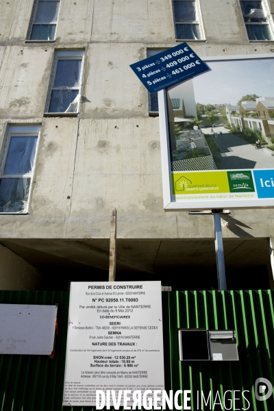 Illustration immobilier en banlieue parisienne.