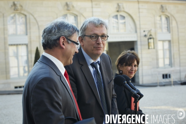 Entretiens president Hollande 16 mai 2014