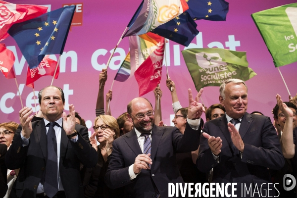 Reze, 1er meeting de campagne europeenne du PS.