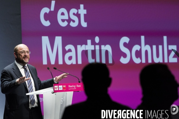 Reze, 1er meeting de campagne europeenne du PS.