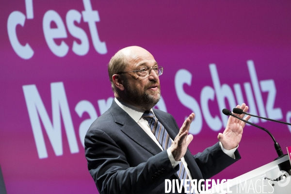 Reze, 1er meeting de campagne europeenne du PS.