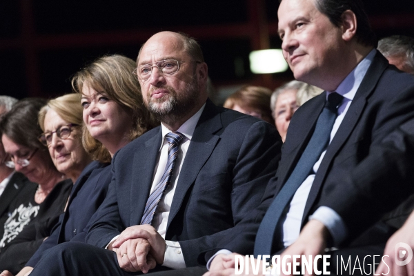 Reze, 1er meeting de campagne europeenne du PS.