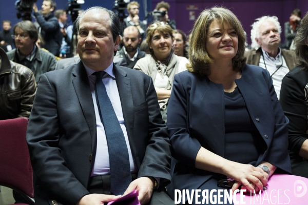 Reze, 1er meeting de campagne europeenne du PS.