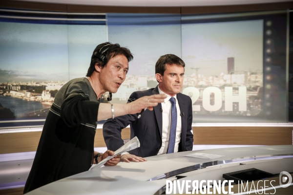 Manuel Valls au 20h00 de TF1