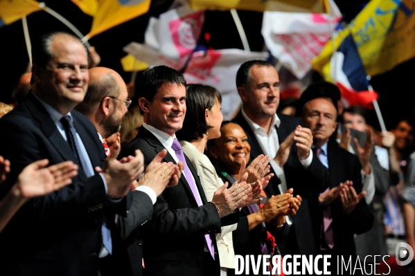 Dernier meeting du PS pour les européennes
