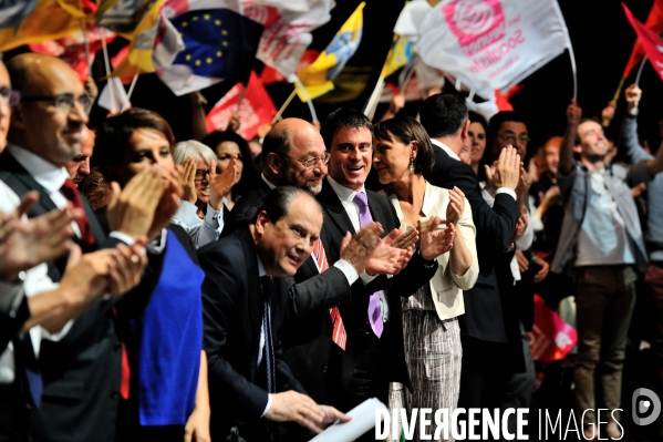 Dernier meeting du PS pour les européennes