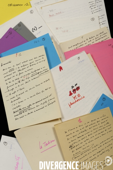 Mte Jacques VERGES : Manuscript original plaidoirie de Klaus Barbie