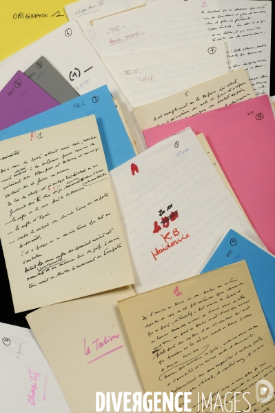 Mte Jacques VERGES : Manuscript original plaidoirie de Klaus Barbie