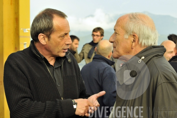 Alain Orsoni, président du club de football d Ajaccio