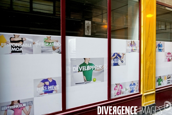 Illustration Mai 2014.Les nouveaux métiers du web.