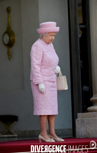 François Hollande reçoit la Reine Elisabeth II