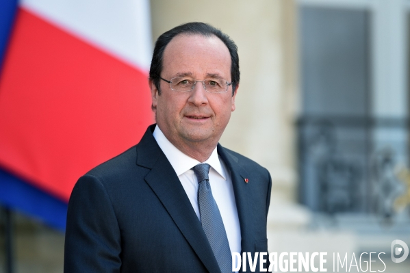 François Hollande reçoit la Reine Elisabeth II