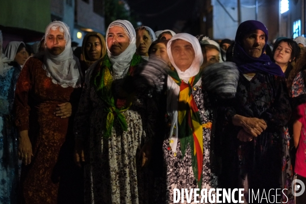 Manifestation de soutien à Ocalan, Cizre