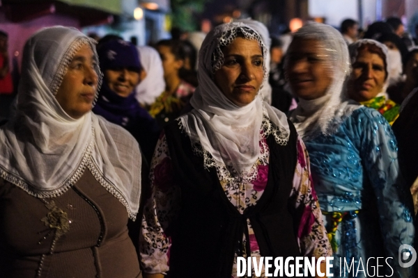 Manifestation de soutien à Ocalan, Cizre