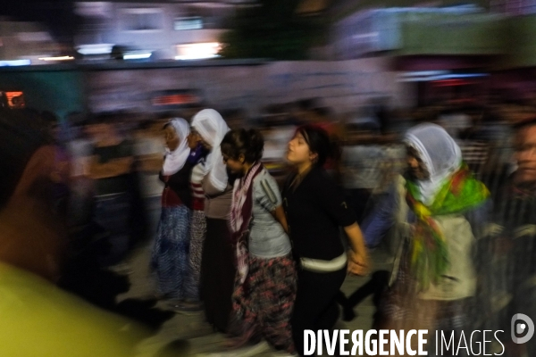 Manifestation de soutien à Ocalan, Cizre