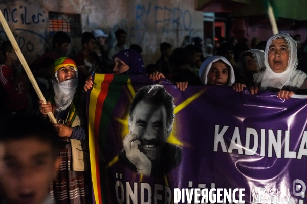 Manifestation de soutien à Ocalan, Cizre