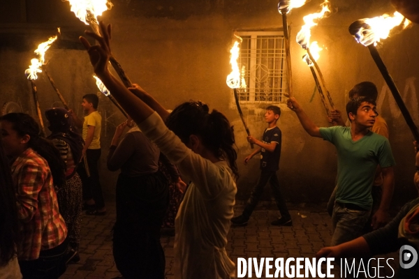 Manifestation de soutien à Ocalan, Cizre