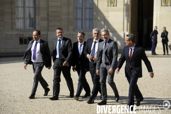 Réforme territoriale. Consultations de François HOLLANDE