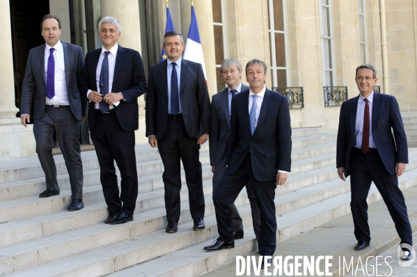 Réforme territoriale. Consultations de François HOLLANDE