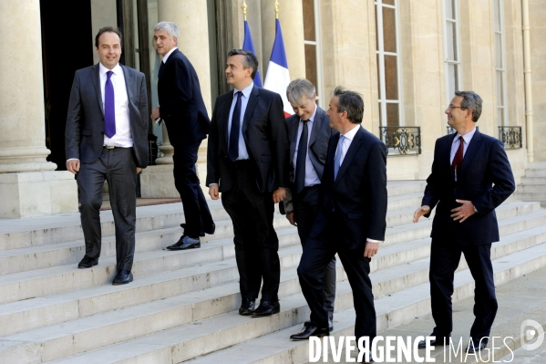 Réforme territoriale. Consultations de François HOLLANDE