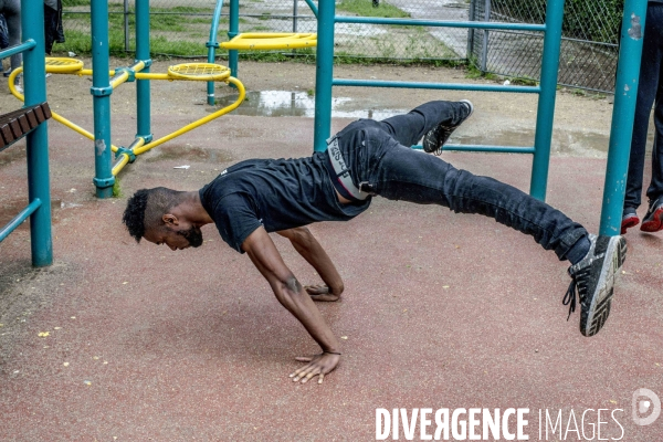 Street workout à Colombes