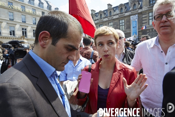 Manifestation des intermittents du spectacle