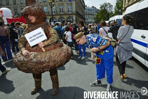 Manifestation des intermittents du spectacle
