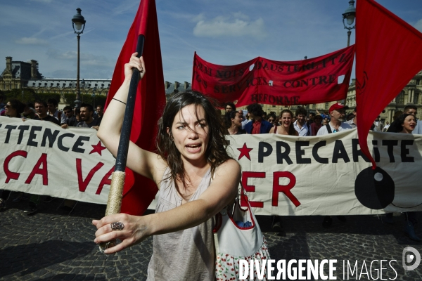Manifestation des intermittents du spectacle