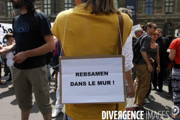 Manifestation des intermittents du spectacle