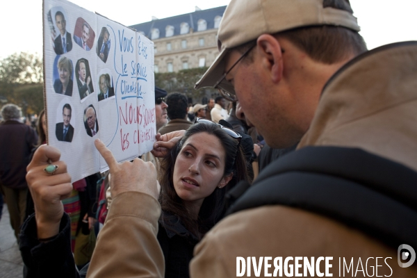 Manif des indignés