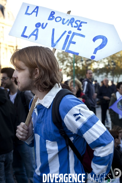 Manif des indignés